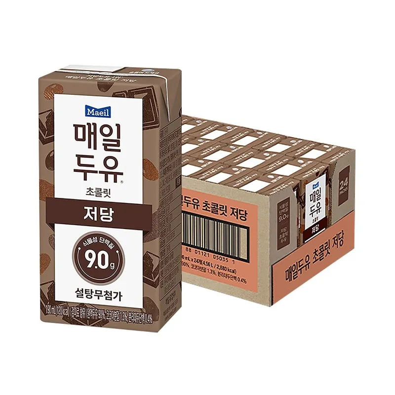 [롯데온] 매일두유 초콜릿 저당 24팩